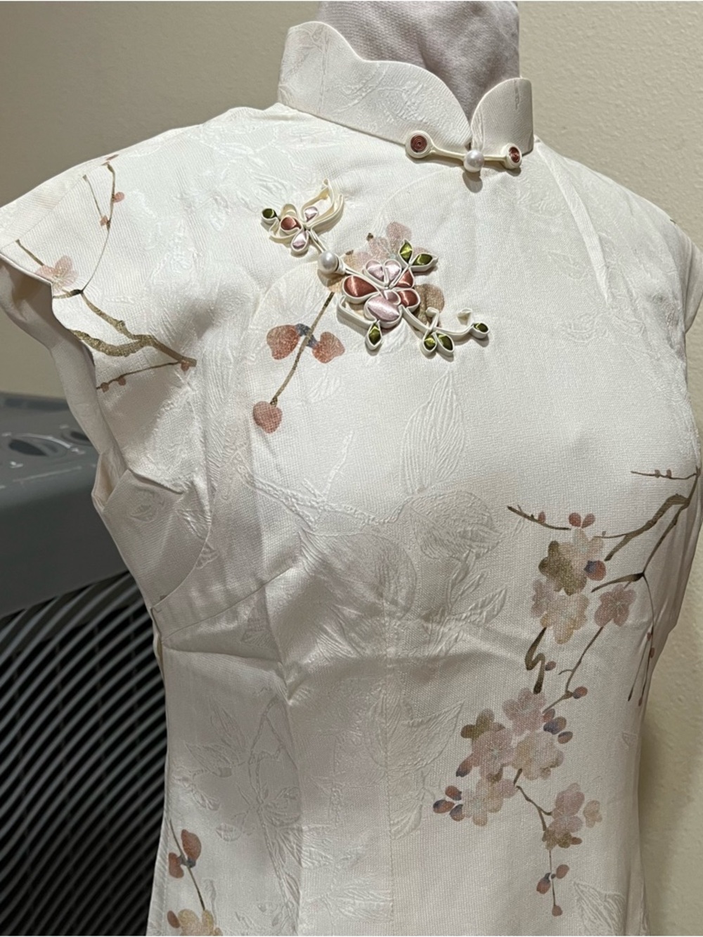 3XL  silk cheongsam ，Qipao dress /chinese traditional dress #11
